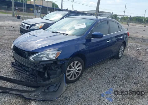 2018 Nissan Sentra Sv from USA, damaged, VIN 3N1AB7APXJL655471